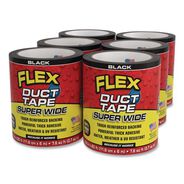 TAPES | Flex Seal Products 4.6 in. x 20 ft. 39 mil Flex Super Wide Duct Tape - Black (6/Carton)