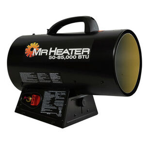 PRODUCTS | Mr. Heater MHQ85FAV 50,000 - 85,000 BTU Forced Air Propane Heater