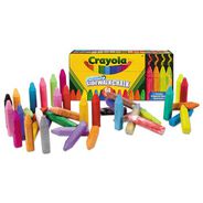 ARTS AND CRAFTS | Crayola 4 in. x 0.5 in. Diameter Ultimate Sidewalk Chalk - Assorted Colors (64/Set)