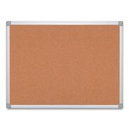 OFFICE AND OFFICE SUPPLIES | MasterVision Earth 36 in. x 24 in. Cork Board - Tan Surface/Satin Aluminum Frame