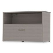 PRODUCTS | Linea Italia Urban 35.25 in. x 15.25 in. x 23.75 in. 36 in. Credenza Bottom Pedestal - Ash