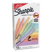 HIGHLIGHTERS | Sharpie Chisel Tip Pocket Style Highlighters - Assorted Ink/Barrel Colors (12/Pack)