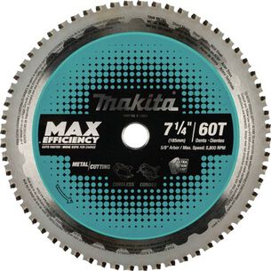 POWER TOOL ACCESSORIES | Makita 7-1/4 in. 60T Carbide-Tipped Max Efficiency Saw Blade