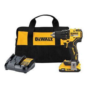 DRILL DRIVERS | Dewalt 20V MAX Brushless 1/2 in. Cordless Compact Drill Driver Kit