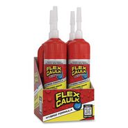 CAULK AND ADHESIVE GUNS | Flex Seal Products 4.6 oz Flex Caulk Hi-Performance Hybrid Caulk - Dries White (4/Carton)