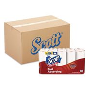 CLEANING AND SANITATION | Scott 56674 7.31 in. x 11 in. Choose-A-Sheet 1-Ply Kitchen Roll Paper Towels - White (30/Carton)