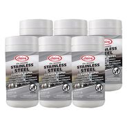 CLEANING AND SANITATION | Claire 9.5 in. x 12 in. Stainless Steel Cleaner Wipes - Citrus Purple (6-Canisters/Carton)