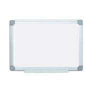 WHITE BOARDS | MasterVision Earth Silver 24 in. x 18 in. Easy Clean Dry Erase Boards - White Surface/Satin Aluminum Frame
