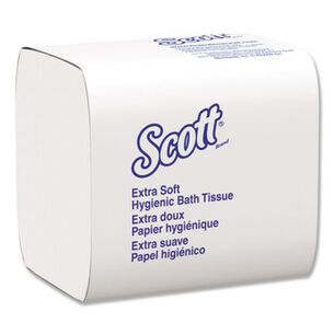  | Scott 2-Ply Septic-Safe Hygienic Bath Tissue - White (250/Pack 36 Packs/Carton)