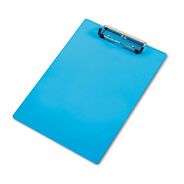 PRODUCTS | Saunders 21567 0.5 in. Clip Capacity Acrylic Clipboard - Transparent Blue
