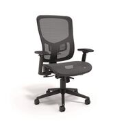 OFFICE CHAIRS | Alera Hollins Ergonomic Mesh Swivel Task Chair Supports Up to 275lb 18.57 to 22.54 Seat Height Black Seat/Back Black Base