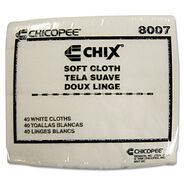 FACILITY MAINTENANCE SUPPLIES | Chix 13 in. x 15 in. Soft Cloths - White (1200/Carton)