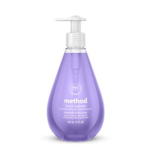 HAND SOAPS | Method 12 oz. Gel Hand Wash Pump Bottle - French Lavender (6/Carton)