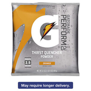  | Gatorade G2 Low-Calorie 21 oz. Powder Drink Mix Pouches - Orange (Carton of 32 Each)