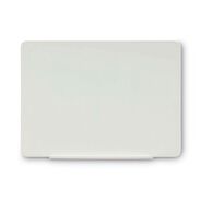 WHITE BOARDS | MasterVision Lago 48 in. x 36 in. Magnetic Glass Dry Erase Board  - Opaque White