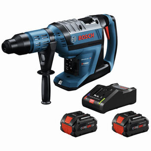POWER TOOLS | Bosch 18V PROFACTOR Brushless Lithium-Ion 1-7/8 in. Cordless Rotary Hammer Kit with 2 Batteries (8 Ah)