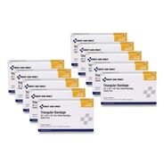 EMERGENCY RESPONSE | First Aid Only AN5071-10 40 in. x 40 in. x 56 in. First-Aid Refill Sling/Tourniquet Triangular Bandages (10/Pack)