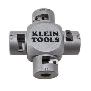 CABLE AND WIRE CUTTERS | Klein Tools 2/0 - 250 MCM Cable Stripper - Large