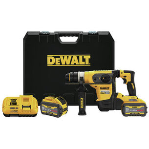 ROTARY HAMMERS | Dewalt 60V MAX Brushless Lithium-Ion 1-1/4 in. Cordless SDS Plus Rotary Hammer Kit with 2 Batteries (9 Ah)