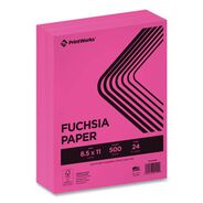 PRODUCTS | PrintWorks Professional 8.5 in. x 11 in. 24 lbs. Text Weight Color Paper - Fuchsia (1-Ream)