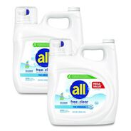 LAUNDRY DETERGENT | Dial 154 oz Free Clear HE Laundry Detergent (2/Carton)