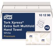 PAPER TOWELS AND NAPKINS | Tork 101298 2-Ply 9.12 x 12.8 Xpress Extra Soft Multifold Towel - White (16/Carton)