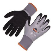 WORK GLOVES | Ergodyne ProFlex 7501 Coated Waterproof Winter Gloves - Medium Gray (1-Pair)