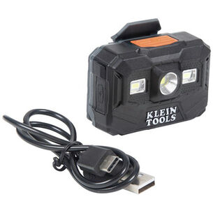 HEADLAMPS | Klein Tools 300 Lumens Rechargeable Headlamp and Work Light
