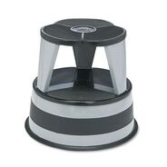 OFFICE AND OFFICE SUPPLIES | Cramer 100182 16 in. Diameter x 14.25 in. h Kik-Step Steel 2-Step Stool - Slate