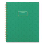 PRODUCTS | AT-A-GLANCE 11 in. x 8.5 in. 13-Month (Jan-Jan 2026) Badge Geo Weekly/Monthly Planner - Green Cover