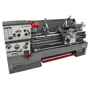 PRODUCTS | JET GH-1660ZX Lathe with NEWALL DP700 DRO and Taper Attachment Installed