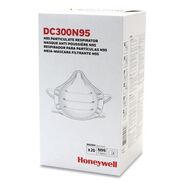 SAFETY EQUIPMENT | Honeywell ONE-Fit N95 Single-Use Molded-Cup Particulate Respirator - One Size Fits Most/White (10/Pack)