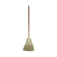 BROOMS | Boardwalk 60 in. Corn/Synthetic Fiber Bristle Broom - Gray/Natural (6/Carton)