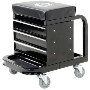 PRODUCTS | OMEGA Creeper Seat with Tool Box, 450 lbs. Capacity