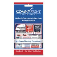 PRODUCTS | ComplyRight 4 in. x 7 in. Labor Law Poster Service - Federal Contractor Labor Law