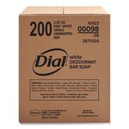 SKIN CARE AND HYGIENE | Dial Professional 2.5 oz. Unwrapped Antibacterial Deodorant Bar Soap - lean Fresh Scent (200/Carton)