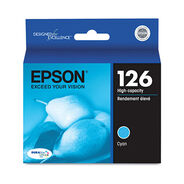 PRODUCTS | Epson T126220-S T126220-S (126) DURABrite Ultra High-Yield Ink - Cyan