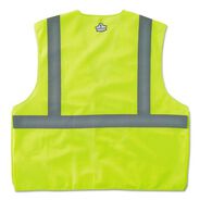 SAFETY VESTS | Ergodyne GloWear 8215BA Type R Class 2 Econo Breakaway Mesh Safety Vest - 4X-Large to 5X-Large Lime