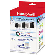 AIR FILTRATION | Honeywell 6.75 x 10.3 Allergen Remover Replacement HEPA Filters (3/Pack)