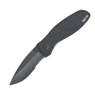 HAND TOOLS | Kershaw Knives 1670BLKST 3-3/8 in. Blur Serrated Folding Knife (black)