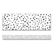 PRODUCTS | Carson-Dellosa 3 in. x 3 ft. Dotted Straight Borders - Black/White (12/Pack)