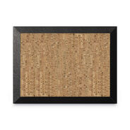 BULLETIN BOARDS | MasterVision SF0722581012 36 in. x 24 in. Natural Cork Bulletin Board - Tan Surface/Black Wood Frame