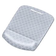 OFFICE FURNITURE AND LIGHTING | Fellowes Mfg Co. PlushTouch 7.25 in. x 9.38 in. Mouse Pad with Wrist Rest - Lattice Design