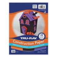 PRODUCTS | Pacon Tru-Ray 9 x 12 70 lb. Text Weight Construction Paper - Assorted Halloween Colors (150/Pack)