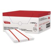 FACILITY MAINTENANCE SUPPLIES | Cascades PRO 12 in. x 24 in. Tuff-Job S900 Antimicrobial Foodservice Towels - White/Red (150/Carton)
