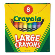 PRODUCTS | Crayola Tuck Box Large Crayons (8/Box)