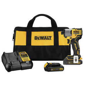 IMPACT DRIVERS | Dewalt 20V MAX Brushless Lithium-Ion 1/4 in. Cordless Impact Driver Kit with 2 Batteries (1.5 Ah)