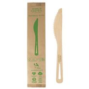 FOOD SERVICE | World Centric Bamboo Paper Knife Cutlery - Natural (750/Carton)