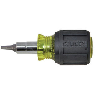 PRODUCTS | Klein Tools 6-in-1 Stubby Multi-Bit Screwdriver / Nut Driver