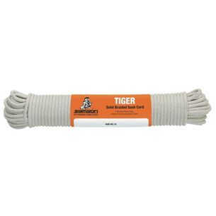 MATERIAL HANDLING | Samson Rope 4020001060 450 lbs. Capacity 100 ft. Tiger Cotton Sash Cord - White